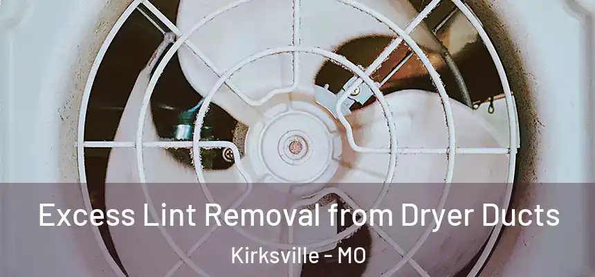 Excess Lint Removal from Dryer Ducts Kirksville - MO